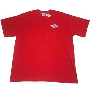 NWT Disney Cruise Line 2011 Pacific Cruise Red XL T Shirt Mickey Mouse
